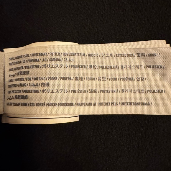 Abercrombie & Fitch Faux Fur Trim Puffer Vest in Olive Green - Picture 5 of 5